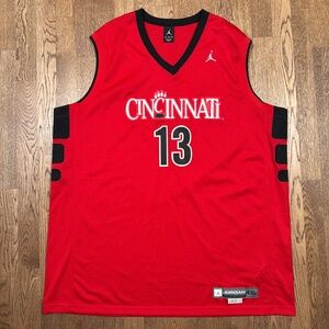 Vintage Y2K Jordan Brand Cincinnati Bearcats #13 NCAA Swingman Jersey Mens 4XL
